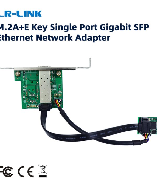 LR-LINK 2212pf-sfp M.2 một E Card mạng chính PCI-Express Gigabit Ethernet sợi quang Lan Nic dựa trên Intel i210 chip