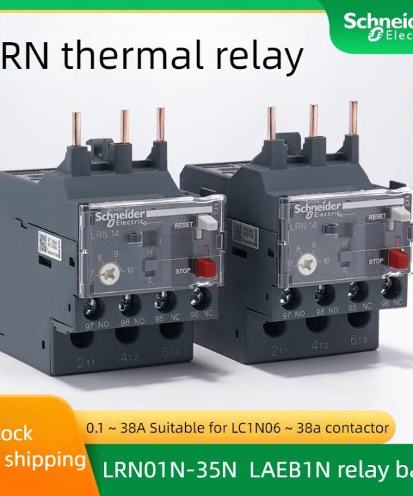 Schneider Electric ba cực nhiệt quá tải tiếp sức lrn10n lc1n AC contactor nhiệt từ phát hành bảo vệ laeb1n cơ sở