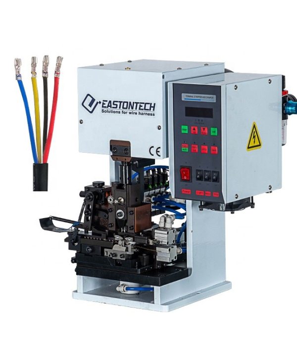 Máy bấm cos tự động ANT-50A bán tự động cáp tước và uốn tóc bồng máy cho Molex JST XH cáp thiết bị đầu cuối uốn Tóc bồng máy terminal crimp machine