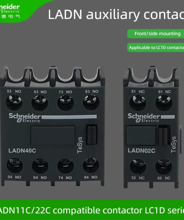 Schneider Electric ladn phụ trợ liên hệ với ladn11c22c phía trước Cài Đặt Bộ địa chỉ liên lạc lad8n11 thích hợp cho lc1d Contactor