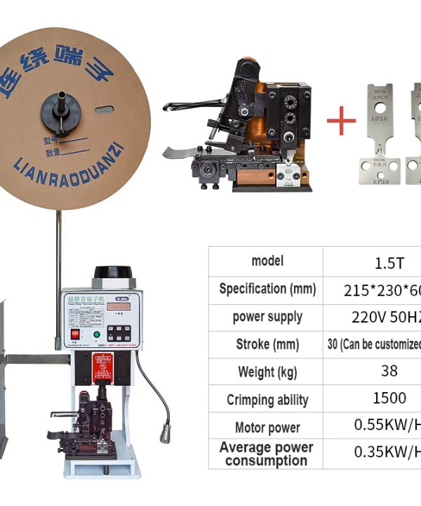 Máy bấm cos tự động 4 dụng cụ uốn cái/bộ Bộ khuôn uốn đầu cuối terminal crimping machine