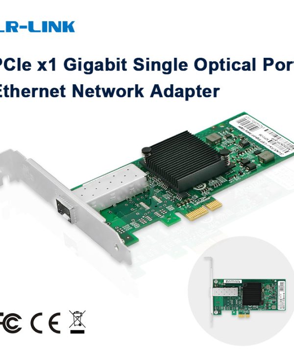 LR-LINK 9250pf-sfp Gigabit PCIe Card mạng duy nhất SFP cổng Nic dựa trên Intel i350 chip PCI Express X1 Ethernet Lan Adapter