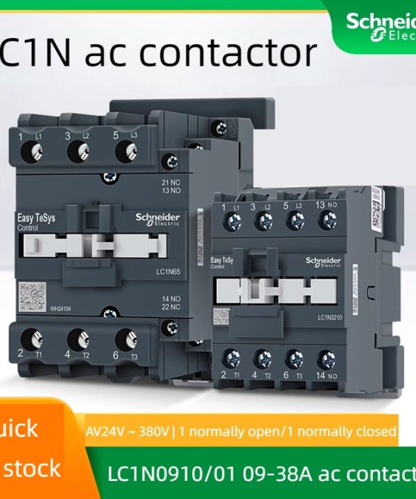 Schneider Electric AC contactor lc1n0910 1201 1810 2510 lc1n3810 lc1n3801 AC 24V 48V 110V 220V 380V