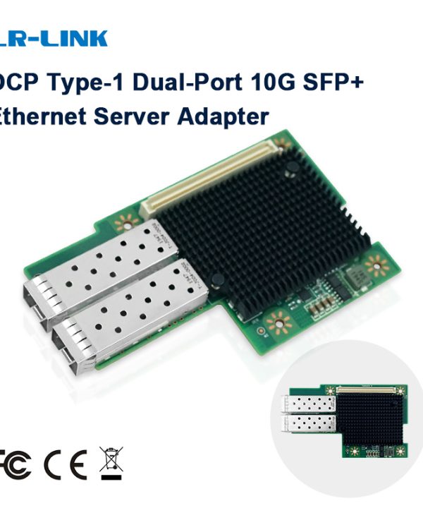 LR-LINK 3002pf ocp2.0 Dual-Port 10 gam Ethernet Card mạng (Nic) Adapter với máy chủ SFP Intel 82599 dựa