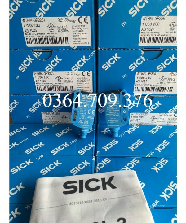 Công Tắc Quang Điện Laser SICK WTB9L-3P2261 WTB9L-3P2461 WTB9L-3N2261
