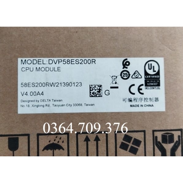PLC Dvp58es200r    Delta Điều Khiển Lập Trình