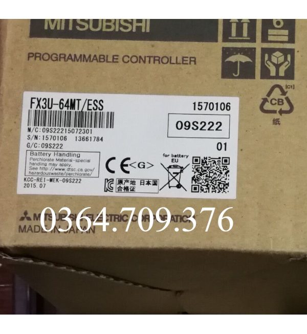 Mitsubishi PLC/FX3U-64MT-ESS