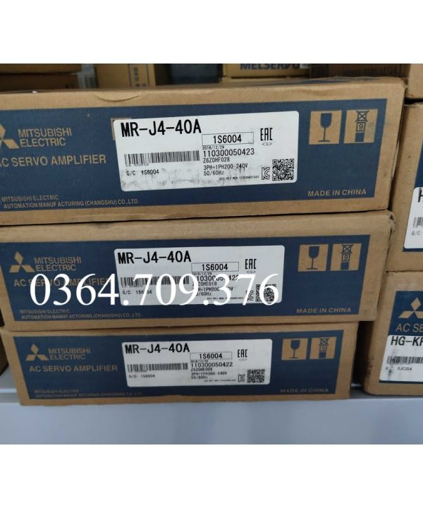 Mitsubishi Driver Servo  MR-J4-40B-RJ Bản Gốc Sản Phẩm Mới