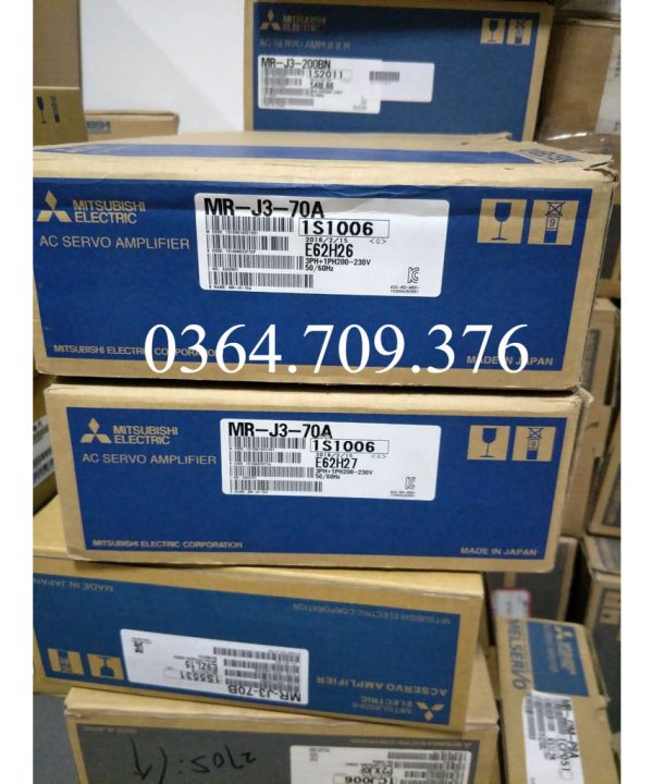 MR-J3-10B ĐIỀU KHIỂN SERVO  Mới/20B/40B/60B/70B/100B/200B/350B Hãng Mitsubishi