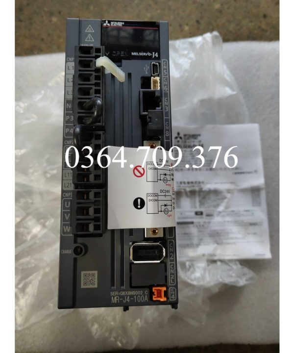 Mitsubishi Series MR-J4-100A/100b1kw Bộ Điều Khiển Servo    Để Bán Chào Mừng