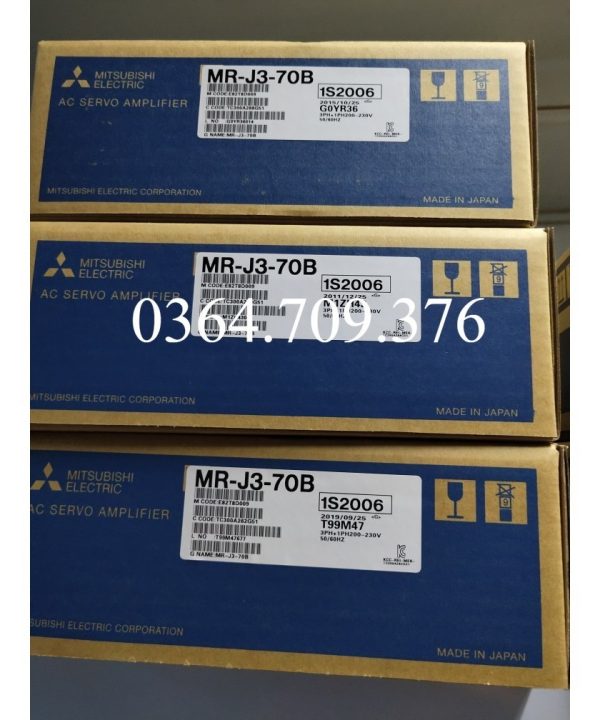 Mitsubishi  Bộ Điều Khiển Servo MR-J3-100B4 MR-J3-350B4 Còn Hàng,