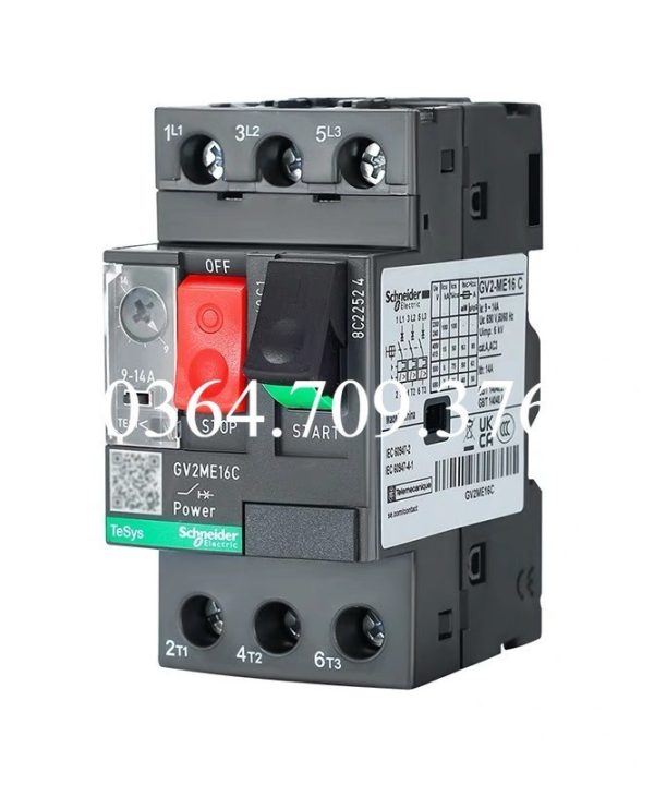 Bộ Ngắt Mạch Bảo Vệ Động Cơ Schneider Hoàn Toàn Mới Khởi Động Từ