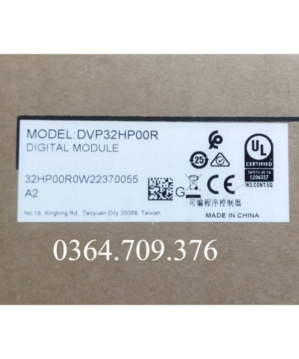 PLC Dvp32hp00r Dvp32hp00t Module Mở Rộng   Của Delta