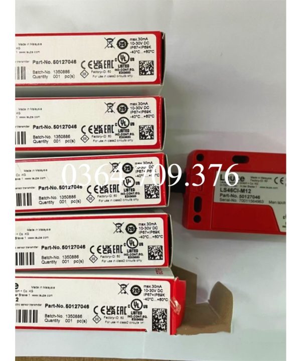 Test Leuze   LS46CI-M12  Le46ci.1/4p-m12