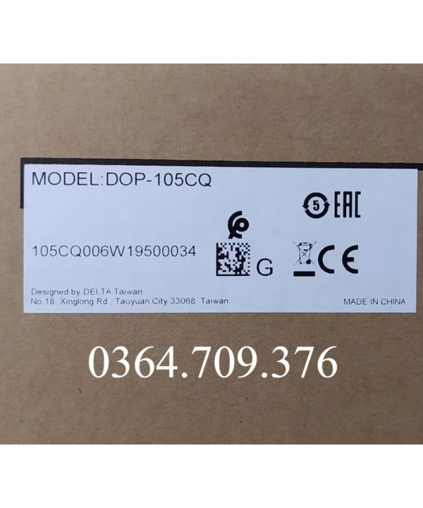 HMI Màn Hình Cảm Ứng Delta   DOP-105CQ