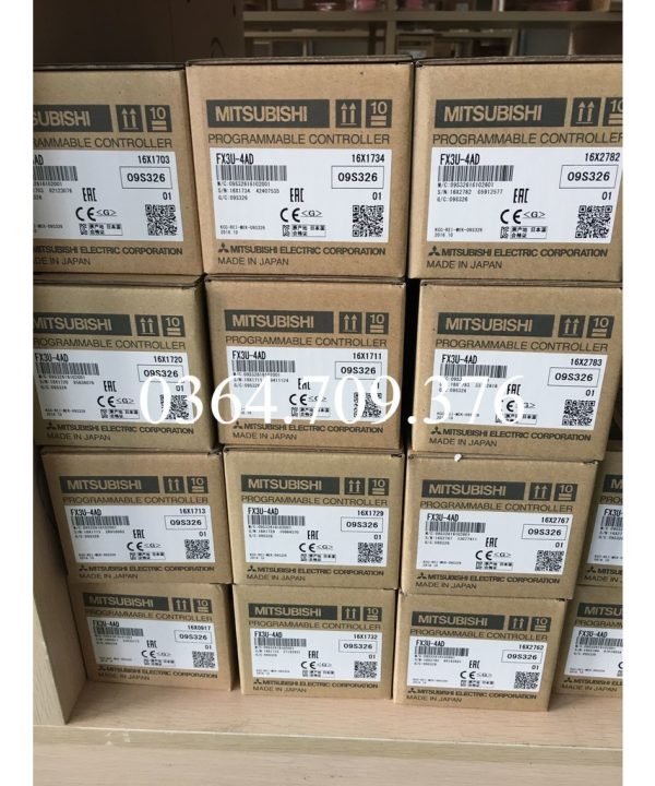 FX3U-4AD  FX3U-4DA Modul Đầu Vào Và Đầu Ra Tương Tự Mitsubishi   Mitsubishi