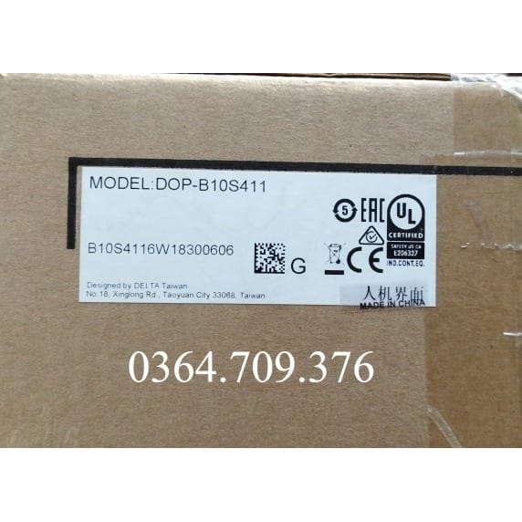HMI DOP-B10S411     Màn Hình Cảm Ứng Delta
