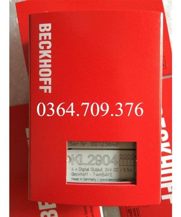Module 100% chính hãng  Beckhoff kl2904 PLC KL 2904