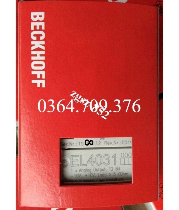 Module PLC fedex Beckhoff el4031