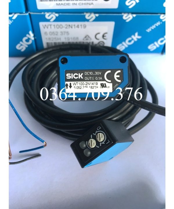 Sikh SICK Cảm Biến Quang Điện WT100-N1412,WT100-N1419, WT100-2N1419