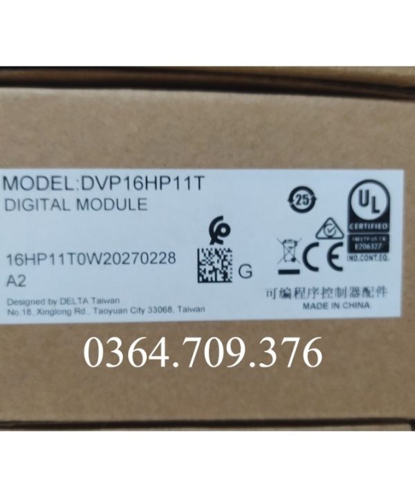 PLC Dvp16hp11t Dvp16hp11r    Delta EH Series Mở Rộng Module