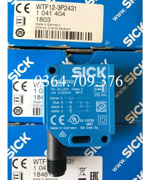 Công Tắc Quang Điện Siksick Hoàn Toàn Mới  Nguyên Bản WTB12-3P2431 WTF12-3P2431