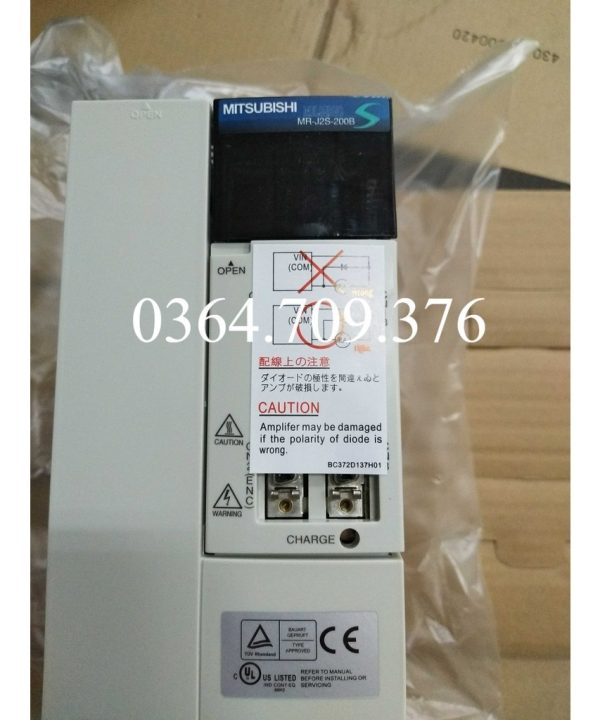 Bộ Điều Khiển Servo MR-J2S-200B Hãng Mitsubishi