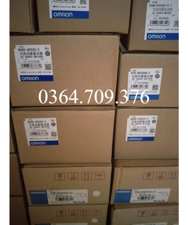 Bộ điều khiển servo Omron R88D-1SN01/02/04/08h-ect/R88M-1M10030T/20030t/40030t-s2/-BS2