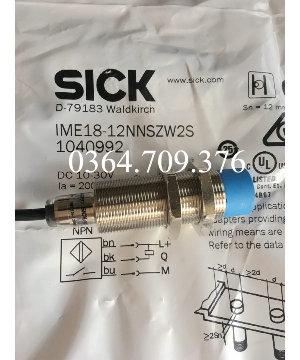 Công Tắc Tiệm Cận SICK Chính Hãng Hoàn Toàn Mới IME18-12NPSZW2S IME18-12NNSZW2S