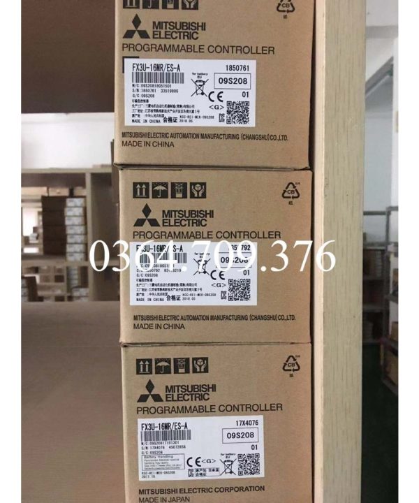 FX3U-16MR/ES-A FX3U-16MT/ES-A Bộ Điều Khiển Lập Trình Mitsubishi
