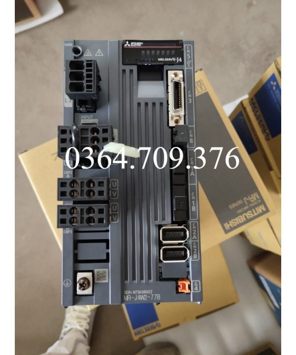 Mitsubishi Driver Servo  MR-J4W2-77B 44b Sản Phẩm Dòng J4