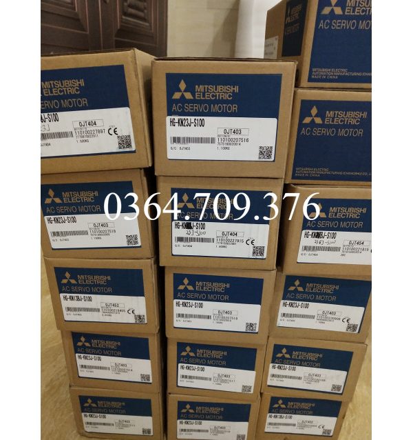 Bộ Servo Mitsubishi Hoàn Toàn Mới HG-KN43J-S100 MR-JE-40A