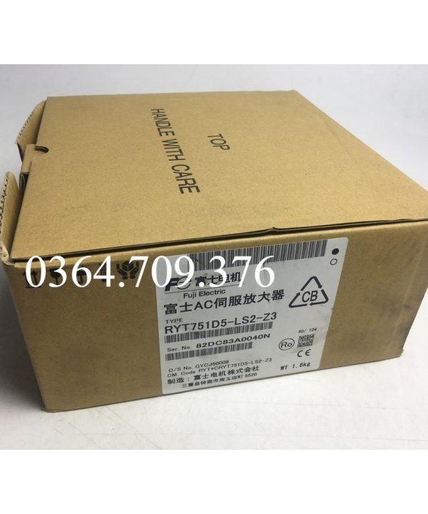Bộ Điều Khiển Động Cơ Fuji Servo GYB751D7-RC2/RYH751F6-VV2