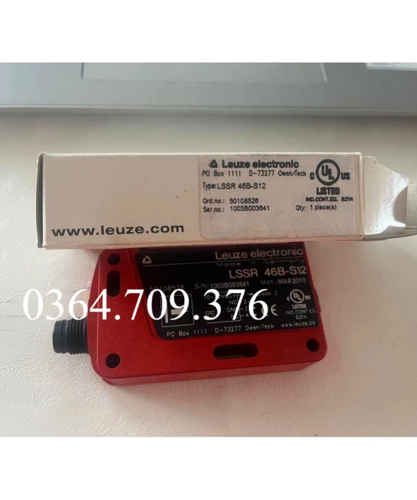 Cảm Biến Quang Điện Leuze 50108526 Lssr 46b-S12   Xác Thực