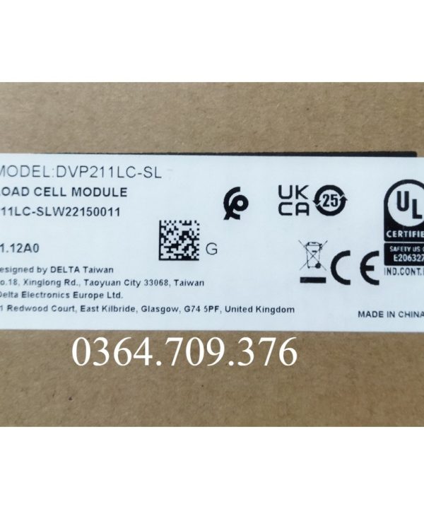 PLC DVP211LC-SL    Delta Mở Rộng Module