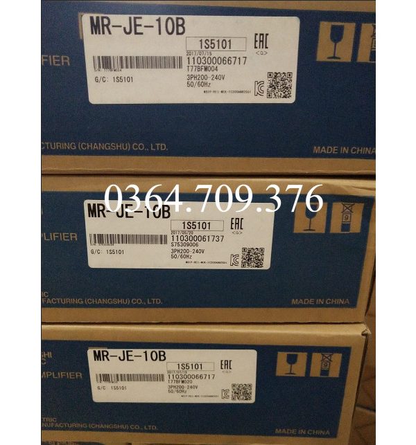 MR-J3-20A Bộ Điều Khiển Servo   Mới Được Hãng Mitsubishi