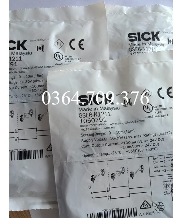 Công Tắc Quang Điện SICK  GE6-N1211 GE6-P1211 GSE6-P1211 GS6-D1311