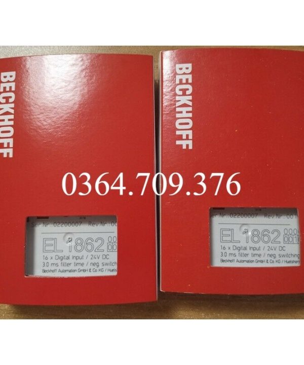 EL1862-0010 Mô Đun kỹ thuật số Beckhoff PLC