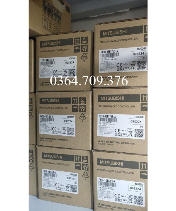 Mitsubishi PLC   FX3U-16MT-ES-A