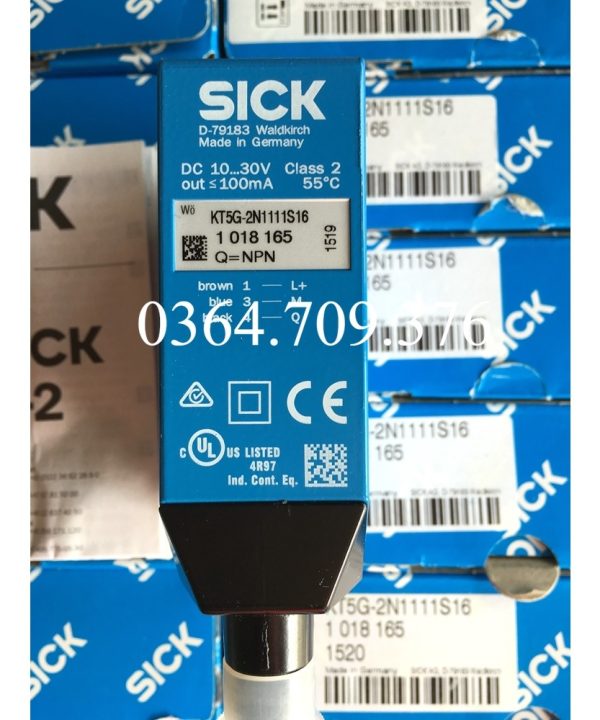 KT5G-2N1111S16 Cảm Biến Mã Màu SICK Chính Hãng Hoàn Toàn Mới , Mục Số 1018165