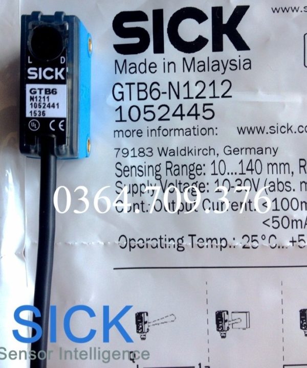 GTB6-N1212S97 Công Tắc Quang Điện SICK Chính Hãng Hoàn Toàn Mới
