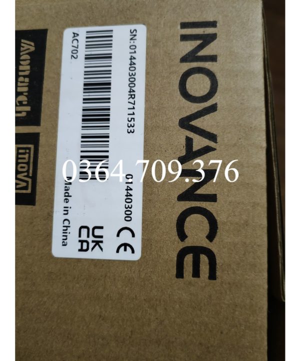 Inovance Ac702   Xác Thực Bảo Hành Một Năm