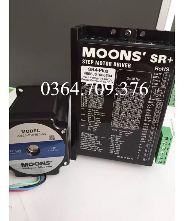 AM23HS3454-02 Động Cơ Bước Stepper Motor Moons