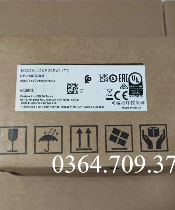 PLC Dvp24sv11t2 Dvp28sv11s2/T2 Bộ Điều Khiển Delta