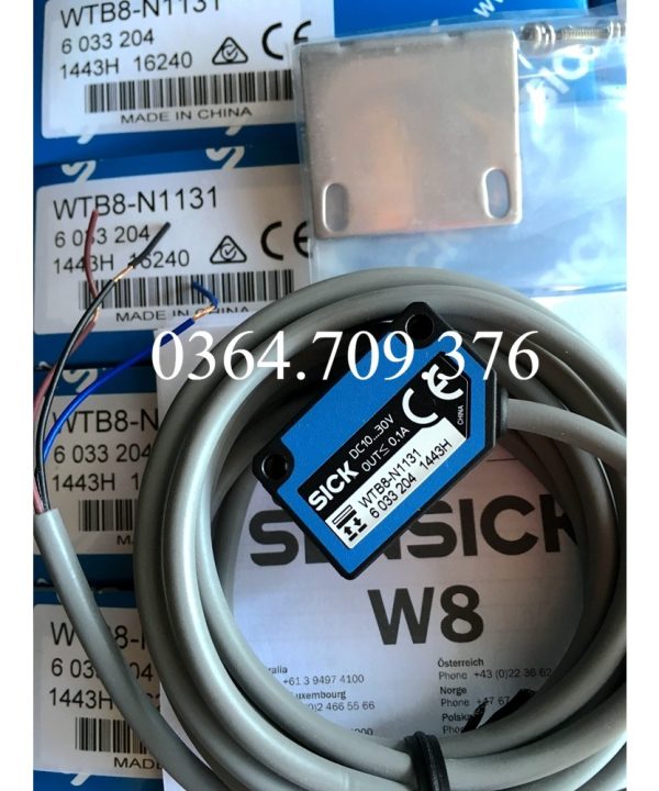 WTB8-N1131 Cảm Biến Quang Điện SICK Chính Hãng Hoàn Toàn Mới  Mã Số 6033204