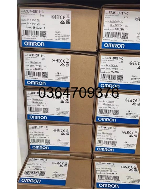E3JK-DR11-C E3JK-DR12-C E3JK-RR11-C E3JK-RR12-C Cảm biến quang Omron E3JK