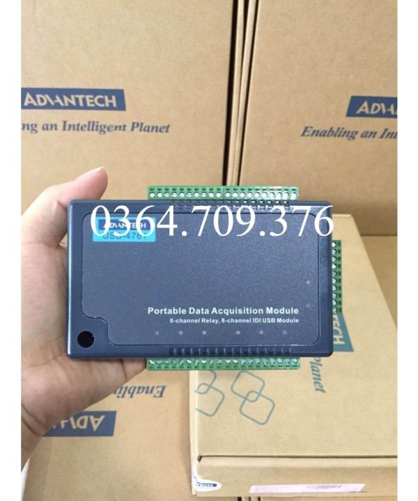 Advantech USB-4761-BE 8 Kênh C Rơle Đầu Vào Kỹ Thuật Số Cách Ly Mô-đun Ổ Đĩa Flash USB Diusb