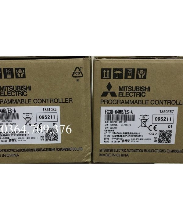 FX3U-64MR-ES-A/FX3U-64MR-DS/Mitsubishi Bộ Điều Khiển Lập Trình