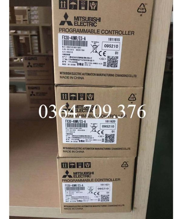 FX3U-48MR-ES-A Mitsubishi Lập Trình Điều Khiển