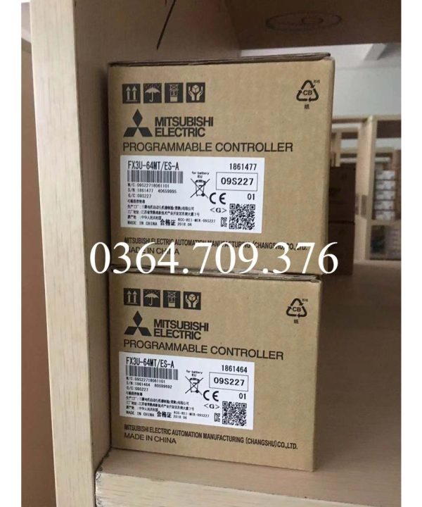 FX3U-64MT/ES-A/Mitsubishi Lập Trình Điều Khiển/Mitsubishi PLC